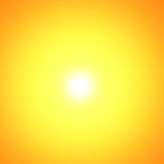 sun, yellow, orange