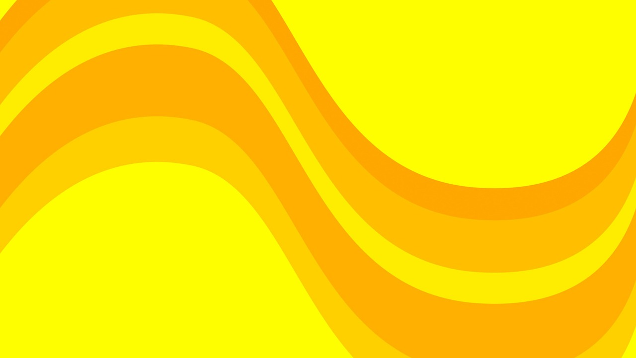 backgrounds, yellow, waves