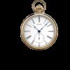 clock, pocket watch, isolated