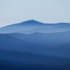 black mountain under white sky during daytime