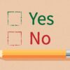 yes no, question, checkbox