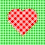 heart, symbol, patchwork