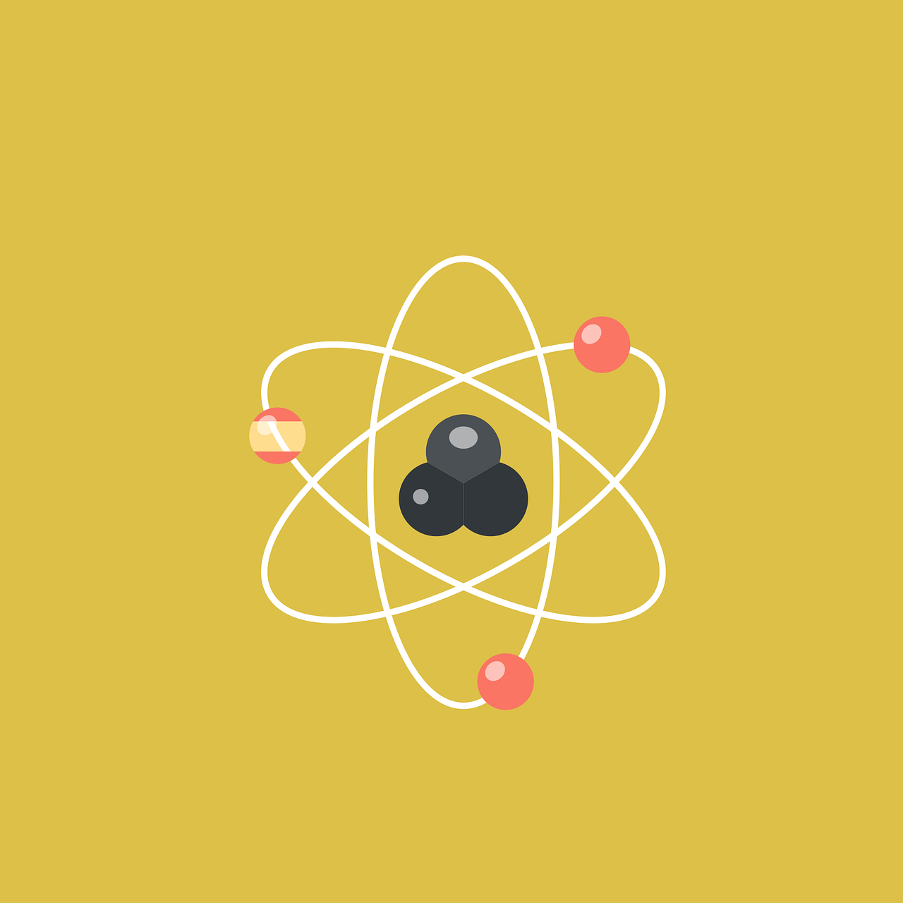 atom, research, science