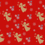 christmas background, red, the angels