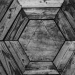 wood, texture, hexagon