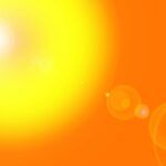 picture, sun, abstract