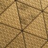 a close up of a ceiling with a pattern on it