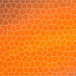 orange, mosaic, structure