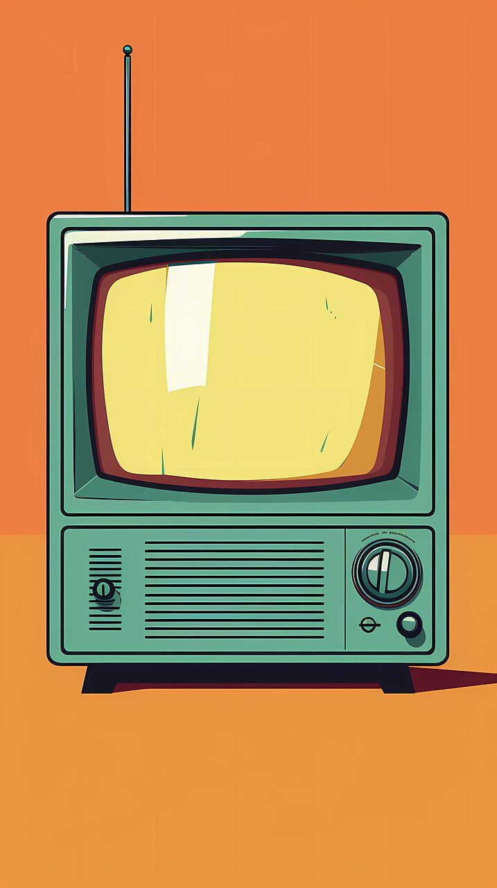 ai generated, tv, cartoon