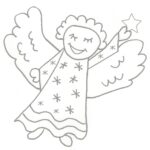 angel, smile, star