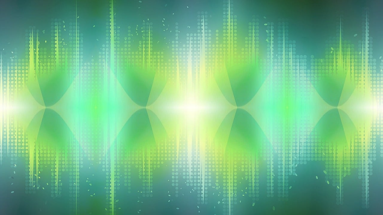 audio, yellow, green