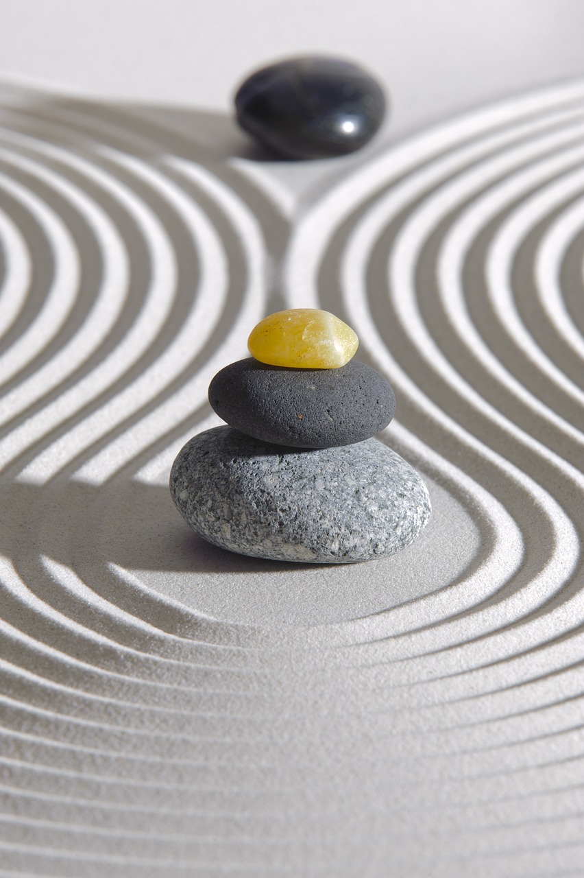 zen, balance, stones