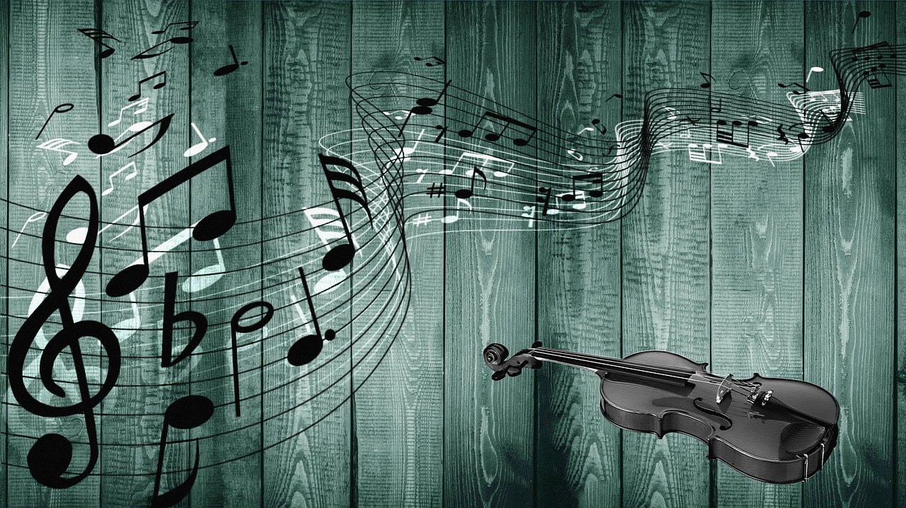 violin, music, sound