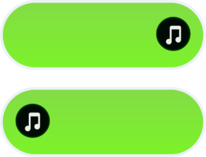 music, button, rectangle