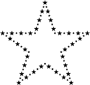 stars, design, fractal