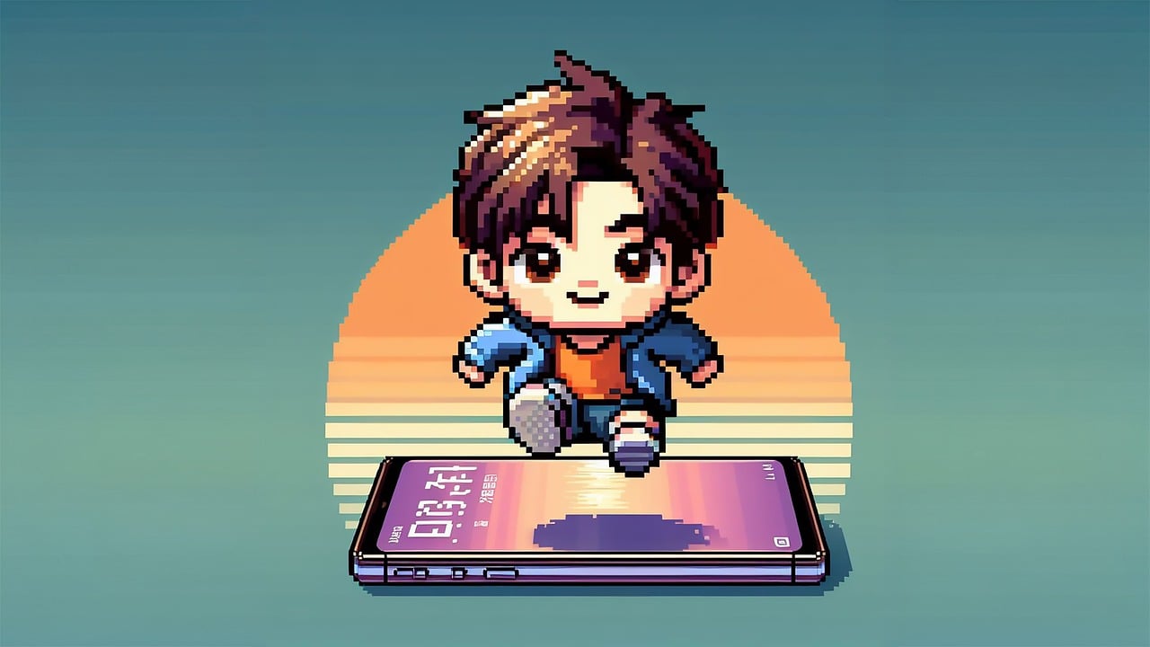 pixel, art, retro